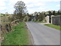 View westwards along Carrive Road