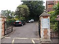 Entrance to Sidmouth Cemetery