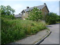 Derelict building at Lodge Hill Camp