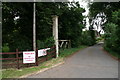 Entrance to Digby Station (disused)