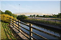 The Rochdale Canal by the M60