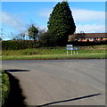 Minor road from Coughton reaches the B4234 in Walford