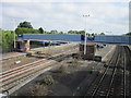 SE5036 : Church Fenton Train Station by Ian S