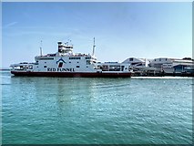 SZ5095 : Red Funnel Ferry, East Cowes by David Dixon
