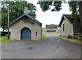 SK9406 : Entrance to Normanton Lodge Farm by Richard Humphrey
