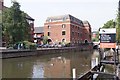 Traffic lights on the canal