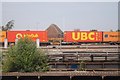 Colourful freight train - Reading