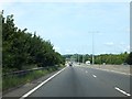 A27 westbound on flyover across A3023 