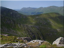 NH0509 : A'Chioch from further east along The South Cluanie Ridge in Glen Shiel, West Highlands by ian shiell