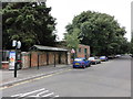 Substation and road