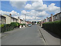 Exley Gardens - looking towards Park Lane