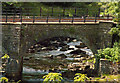 The rail bridge over the River Ribble