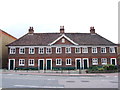 TQ7556 : Sir John Banks Almshouses, St. Faith's Street, Maidstone by Chris Whippet