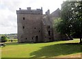 The northern fa?ade of Huntingtower Castle near Perth