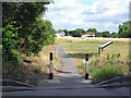 Beddington:  Path across Mill Green