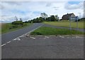 NT8239 : Junction of the A698 and A697 by Barbara Carr