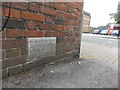 Highcliffe: boundary stone on 375 Lymington Road