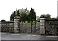 The rear gates of Bessbrook Convent