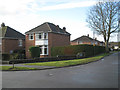 Detached corner house, George Road