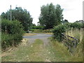 Field entrance near Gotherington