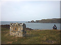 Monument overlooking Farr Bay