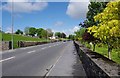 M2727 : N59 road looking northwest, Bushypark, Co. Galway by P L Chadwick