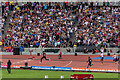 TQ3784 : Men's 4 x 100m Final, Sainsbury's Anniversary Games, Olympic Stadium, Stratford by Christine Matthews