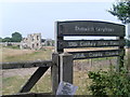 TM4770 : Dunwich Greyfriars Ruins by David Hillas