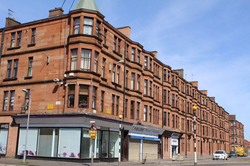 Corner of Cressy Street & Govan Road,... © Leslie Barrie :: Geograph ...