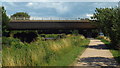 TL3414 : A10 bridge over the Lea near Ware by Malc McDonald