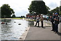 Bury: Model boating at Clarence Park