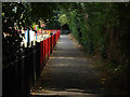 Recreation ground footpath