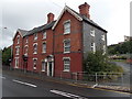 Three-storey semi-detached houses, New Road, Newtown