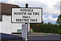 R8382 : Monsea Muintir Na Tire Hall - signs, Ballycommon, Co. Tipperary by P L Chadwick