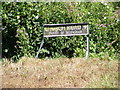 TM2893 : Church Road sign by Geographer