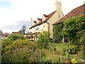 Cottage Garden and the Red Lion Pub, East Bergholt