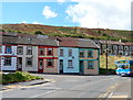 Colourful houses, The Avenue, Pontygwaith