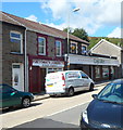 Launderette and van, Pontygwaith