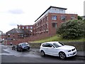 Rear of Irvins Building from Brewhouse Bank, North Shields