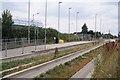 TL4561 : Busway stop - Cambridge Regional College by ad acta
