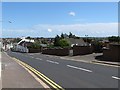 The High Street descending towards The Square at Comber