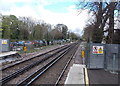 Railway lines north from Windsor & Eton Riverside railway station