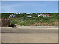 TA1377 : Seaside properties at Hunmanby Gap by Pauline E