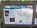 Brede High Woods Information Sign