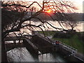 Chiswick Marina lock gates