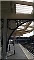 Platform canopy supports, Richmond station