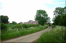 SK8418 : Glebe Road towards Wymondham by Andrew Tatlow