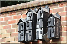 TQ8512 : Bird boxes in the walled garden by Oast House Archive