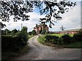 Farm Entrance on Bickley Town Lane