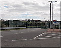 Entrance to Cardiff East Park & Ride